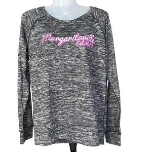 Margaritaville Women's Gray Sweatshirt XL